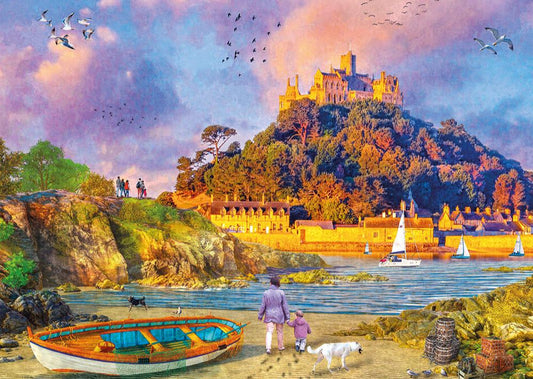 Szent Mihály - hegy Gibsons 1000 darabos kirakó puzzle (G - G6410) - puzzlegarden