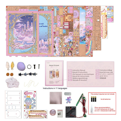 Szép Álmok Könyvkuckó Tonecheer 330 darabos kirakó puzzle (TC-TQ145) - puzzlegarden
