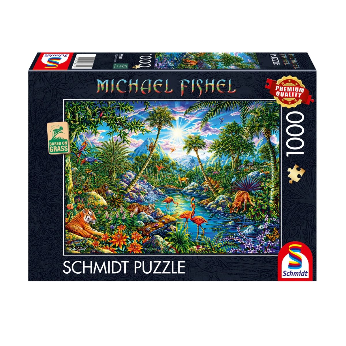 Szigeti paradicsom Schmidt Spiele 1000 darabos kirakó puzzle (SCH-58611) - puzzlegarden
