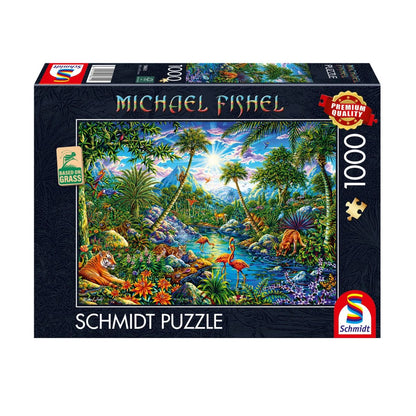 Szigeti paradicsom Schmidt Spiele 1000 darabos kirakó puzzle (SCH-58611) - puzzlegarden
