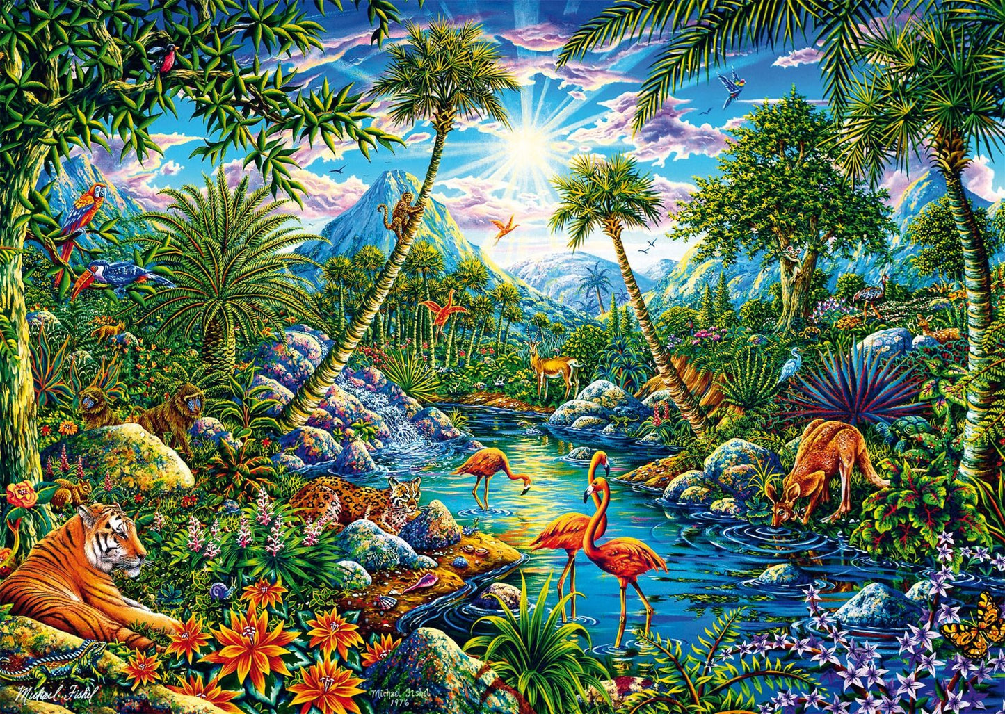 Szigeti paradicsom Schmidt Spiele 1000 darabos kirakó puzzle (SCH-58611) - puzzlegarden