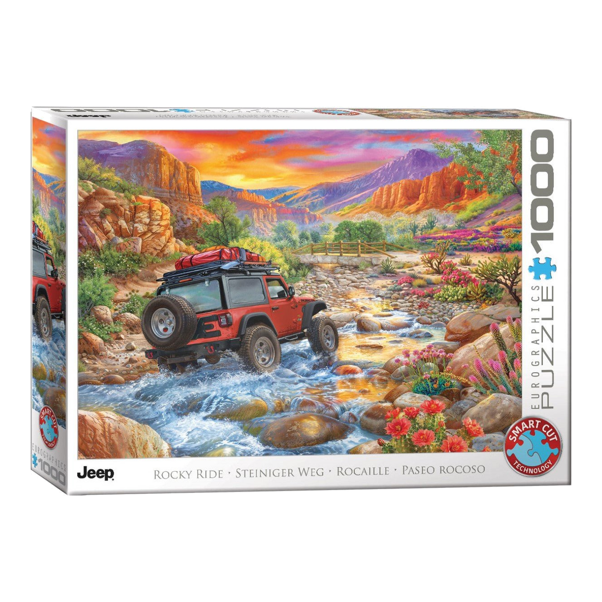Sziklás kaland Eurographics 1000 darabos kirakó puzzle (EUR-6000-5998) - puzzlegarden