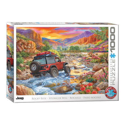 Sziklás kaland Eurographics 1000 darabos kirakó puzzle (EUR-6000-5998) - puzzlegarden