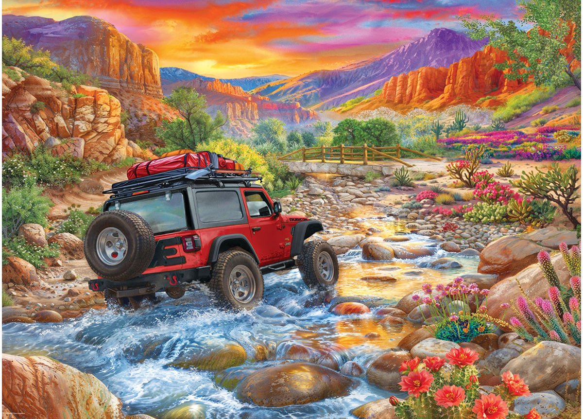 Sziklás kaland Eurographics 1000 darabos kirakó puzzle (EUR-6000-5998) - puzzlegarden
