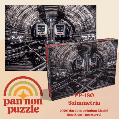 Szimmetria Pannon Puzzle 1000 darabos kirakó puzzle (PP-180) - puzzlegarden