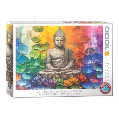 Színes Buddha Eurographics 1000 darabos kirakó puzzle (EUR-6000-5925) - puzzlegarden