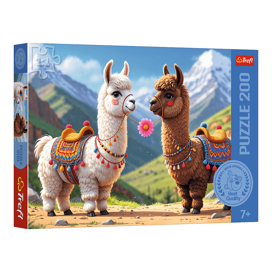 Színes lámák Trefl 200 darabos kirakó puzzle (TR-13356) - puzzlegarden