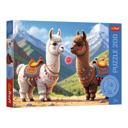 Színes lámák Trefl 200 darabos kirakó puzzle (TR-13356) - puzzlegarden