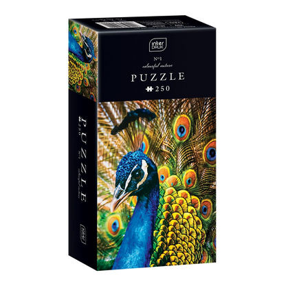 Színes természet 1 – Páva Interdruk 250 darabos kirakó puzzle (ID-5902277341990) - puzzlegarden