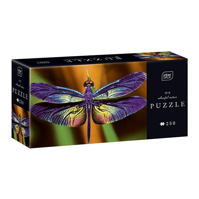 Színes természet 3 – Szitakötő Interdruk 250 darabos kirakó puzzle (ID-5902277342010) - puzzlegarden