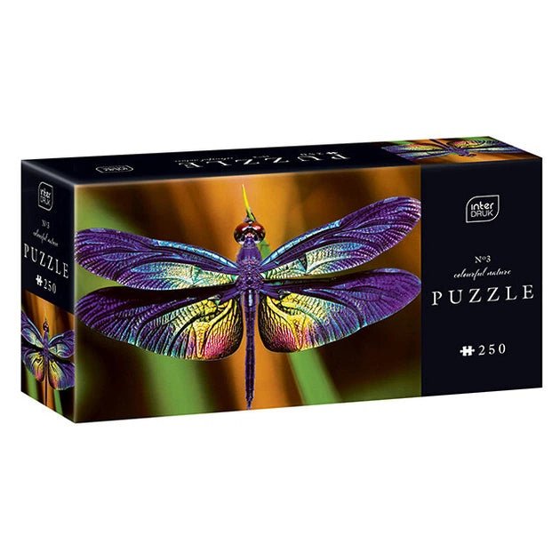 Színes természet 3 – Szitakötő Interdruk 250 darabos kirakó puzzle (ID-PUZ250CN3D) - puzzlegarden