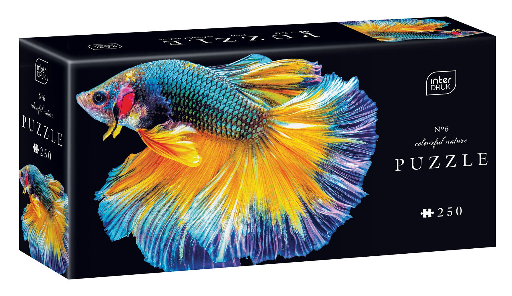 Színes természet 6 – Halak Interdruk 250 darabos kirakó puzzle (ID-PUZ250CN6F) - puzzlegarden