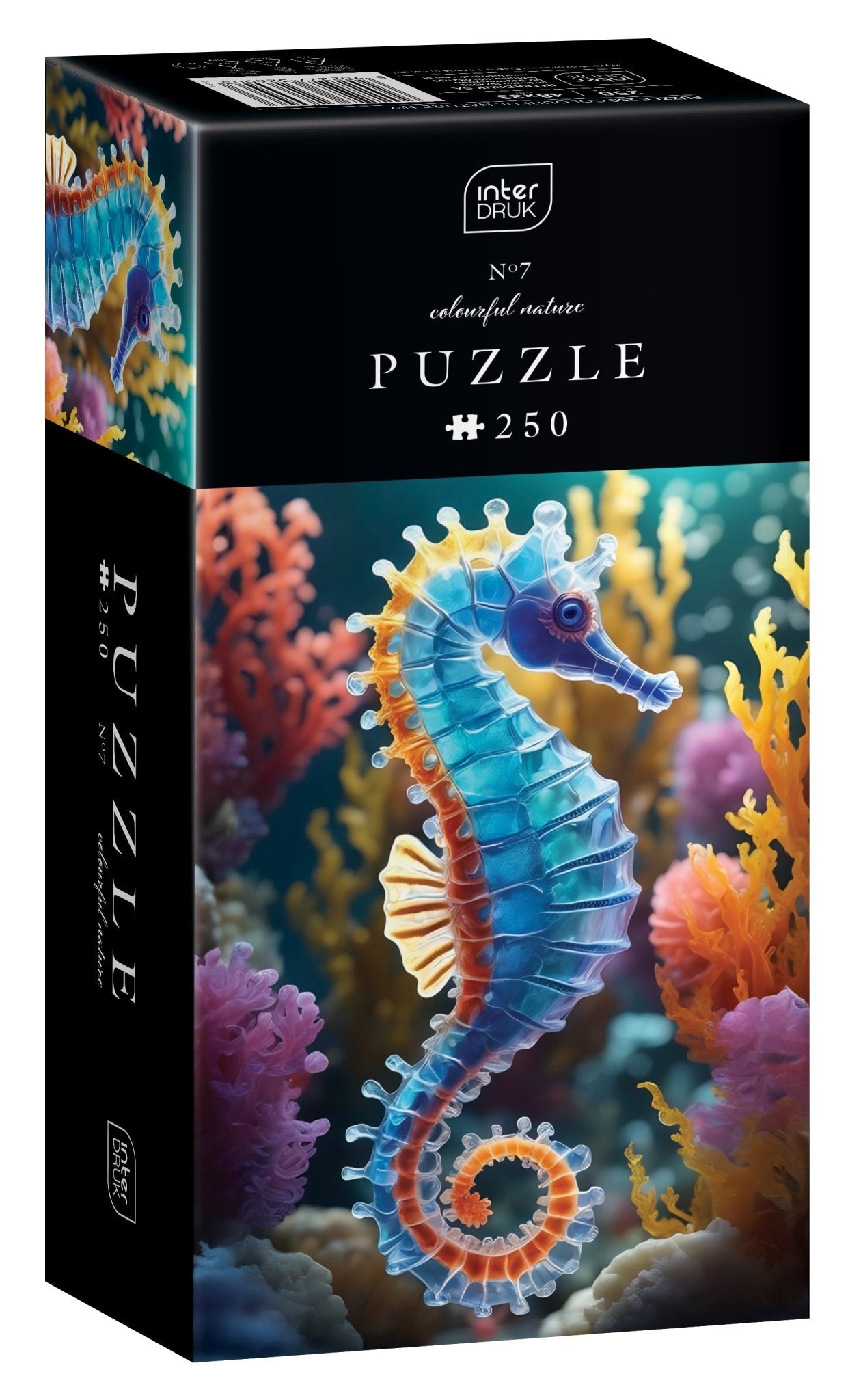 Színes természet 7 – Csikóhal Interdruk 250 darabos kirakó puzzle (ID-PUZ250CN7SH) - puzzlegarden