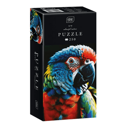 Színes természet 9 – Papagáj Interdruk 250 darabos kirakó puzzle (ID-5902277385550) - puzzlegarden