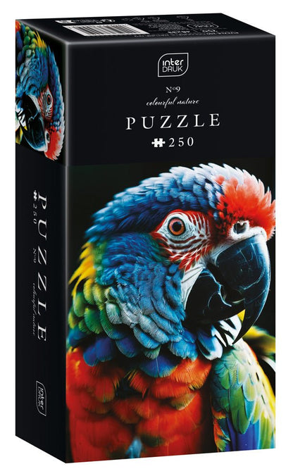 Színes természet 9 – Papagáj Interdruk 250 darabos kirakó puzzle (ID-PUZ250CN9) - puzzlegarden