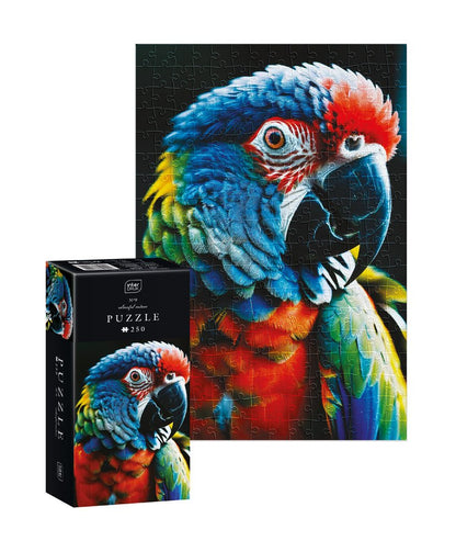 Színes természet 9 – Papagáj Interdruk 250 darabos kirakó puzzle (ID-PUZ250CN9) - puzzlegarden