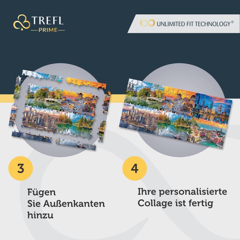 Színes Tigris Trefl Prime 500 darabos kirakó puzzle (TR-37453 5900511374537) - puzzlegarden