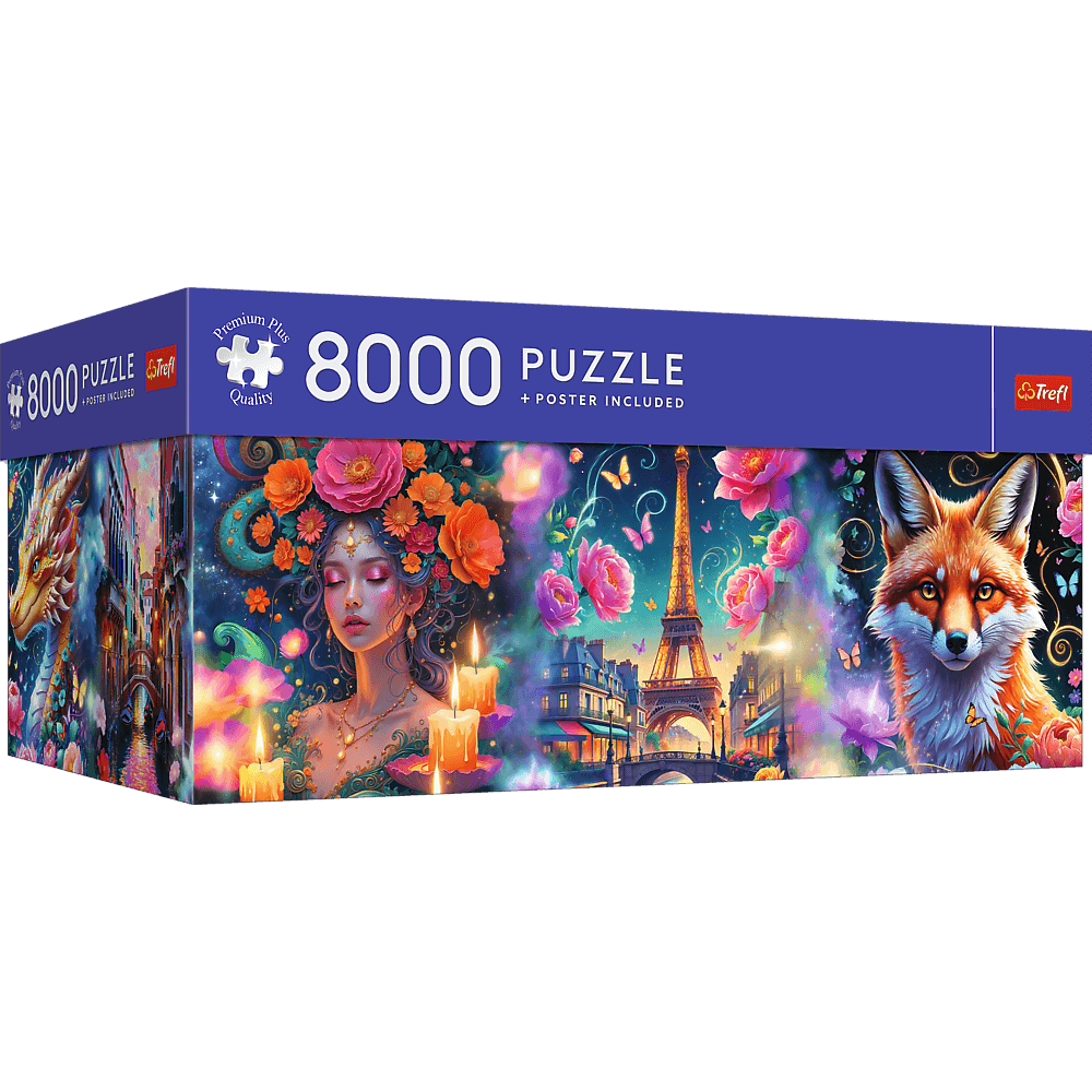 Színes világ Trefl 8000 darabos kirakó puzzle (TR-81080) - puzzlegarden