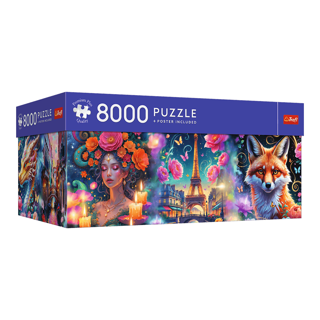 Színes világ Trefl 8000 darabos kirakó puzzle (TR-81080) - puzzlegarden