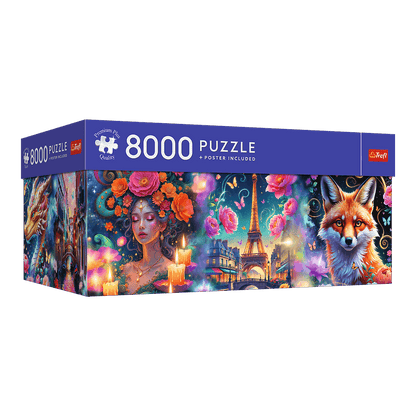 Színes világ Trefl 8000 darabos kirakó puzzle (TR-81080) - puzzlegarden