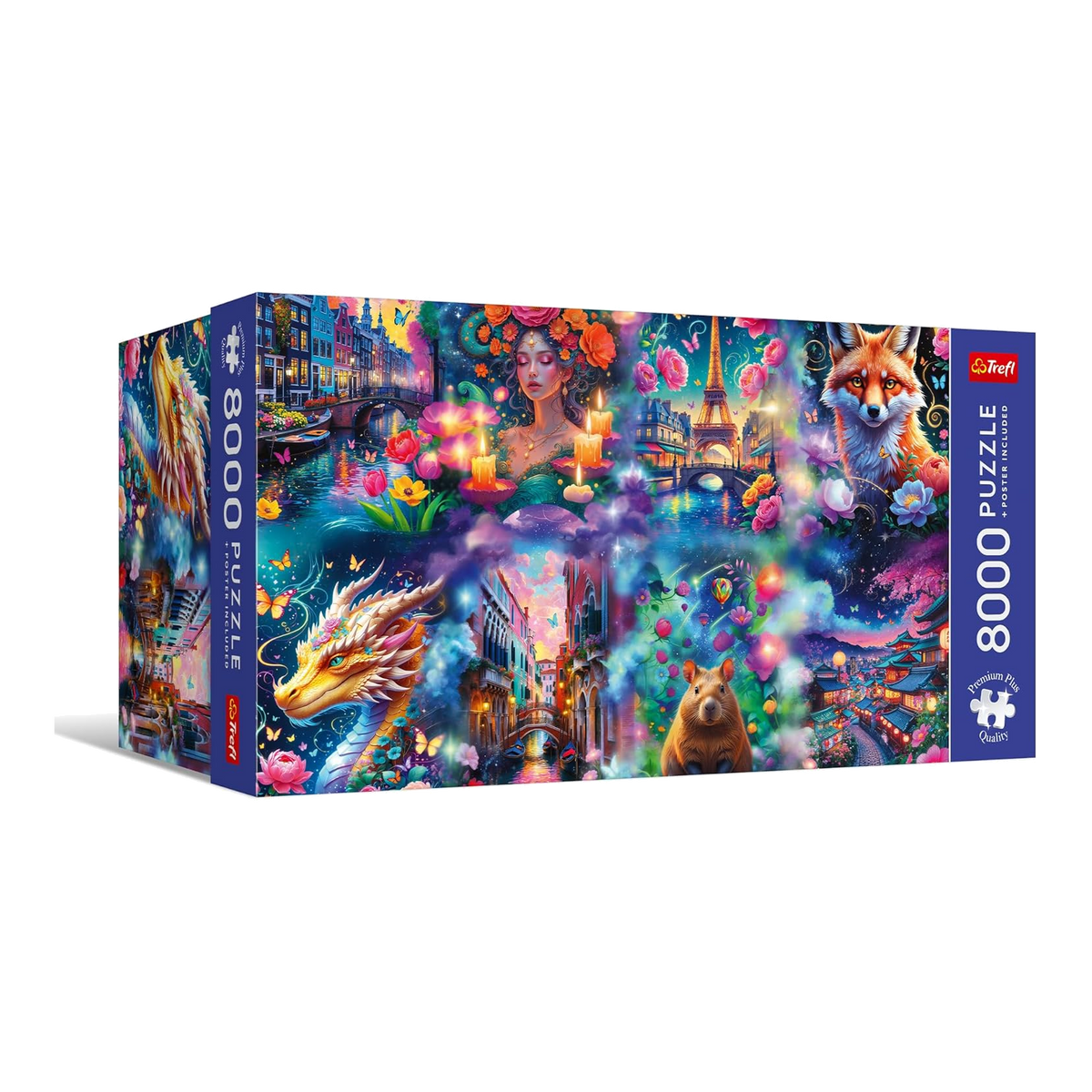 Színes világ Trefl 8000 darabos kirakó puzzle (TR-81080) - puzzlegarden