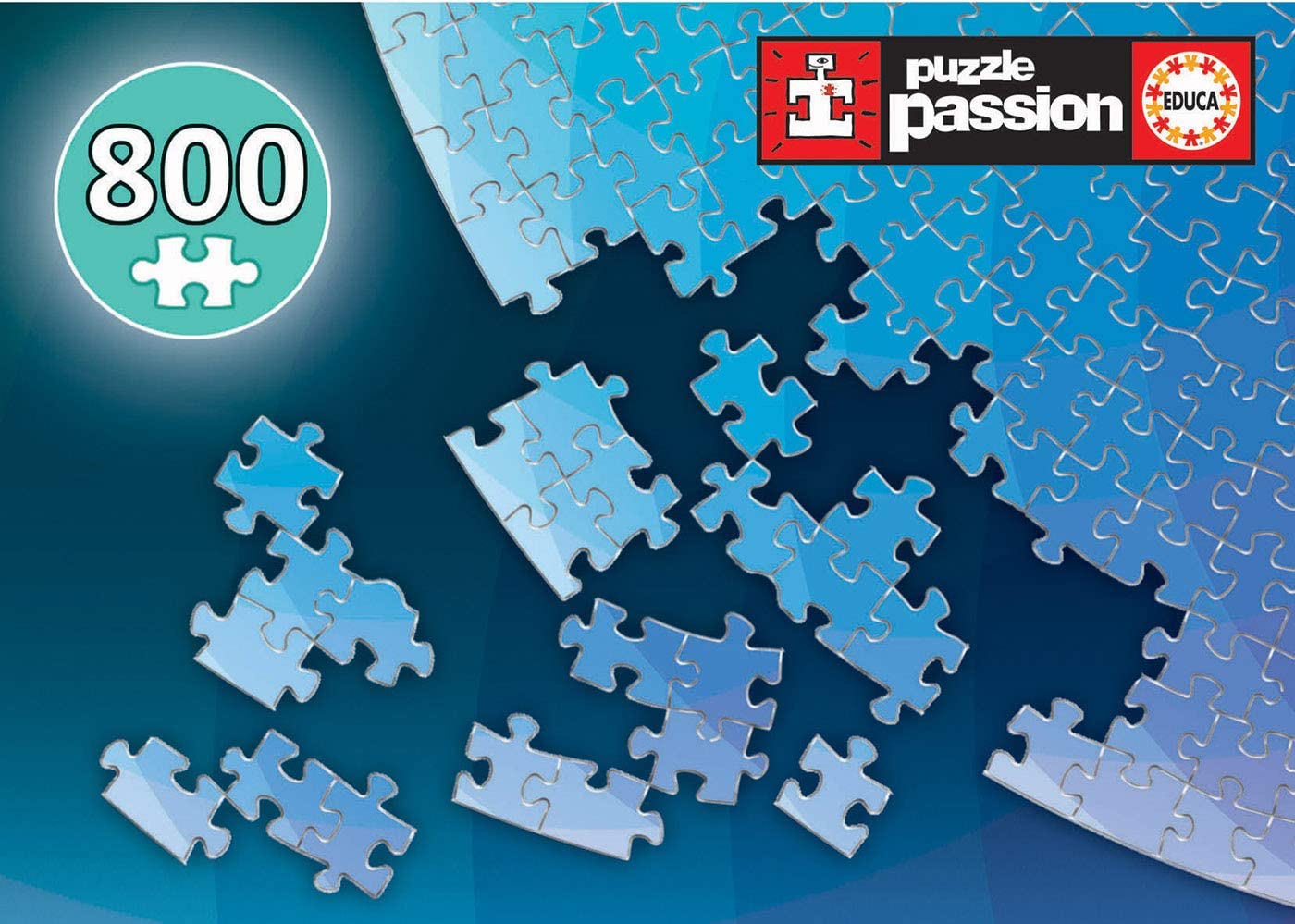 Szivárvány - kör alakú Educa 800 darabos kirakó puzzle (ED-19033 8412668190337) - puzzlegarden