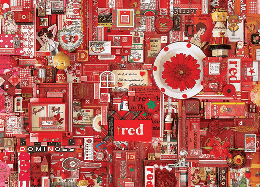 Szivárvány - Piros Cobble Hill 1000 darabos kirakó puzzle (CH-80146 625012801461) - puzzlegarden