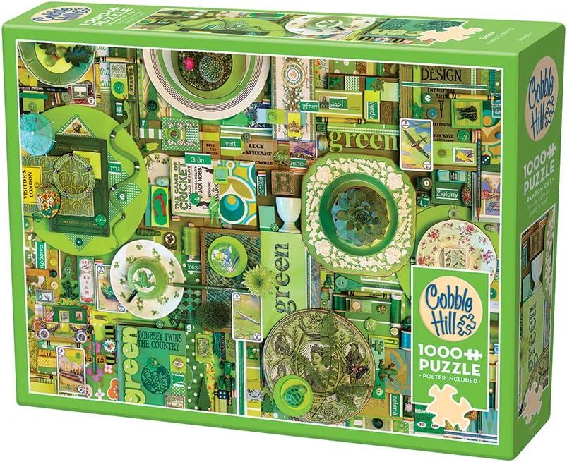 Szivárvány - Zöld Cobble Hill 1000 darabos kirakó puzzle (CH - 40059 625012400596) - puzzlegarden