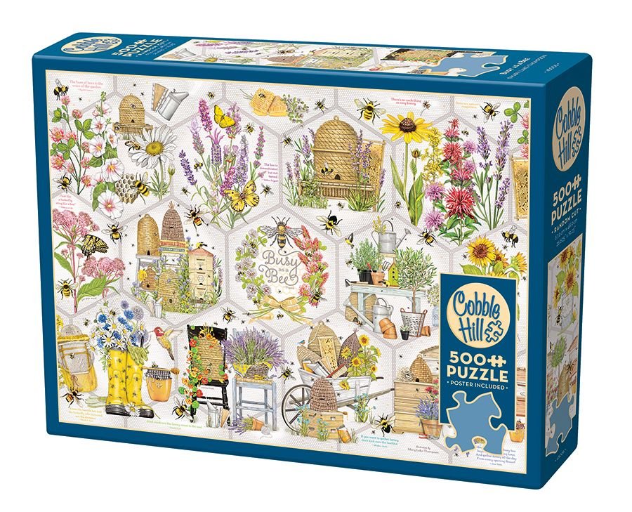 Szorgos, mint a méh Cobble Hill 500 darabos kirakó puzzle (CH - 45006 625012450065) - puzzlegarden