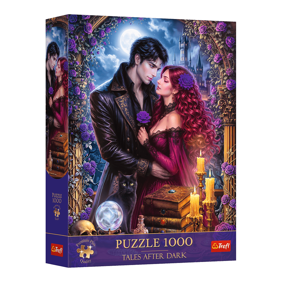 Tales After Dark: Gótikus szerelem Trefl 1000 darabos kirakó puzzle (TR-12167) - puzzlegarden