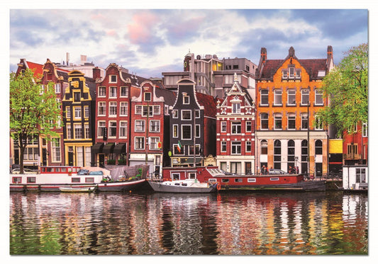Táncoló házak, Amszterdam Educa 1000 darabos kirakó puzzle (ED-18458 8412668184589) - puzzlegarden