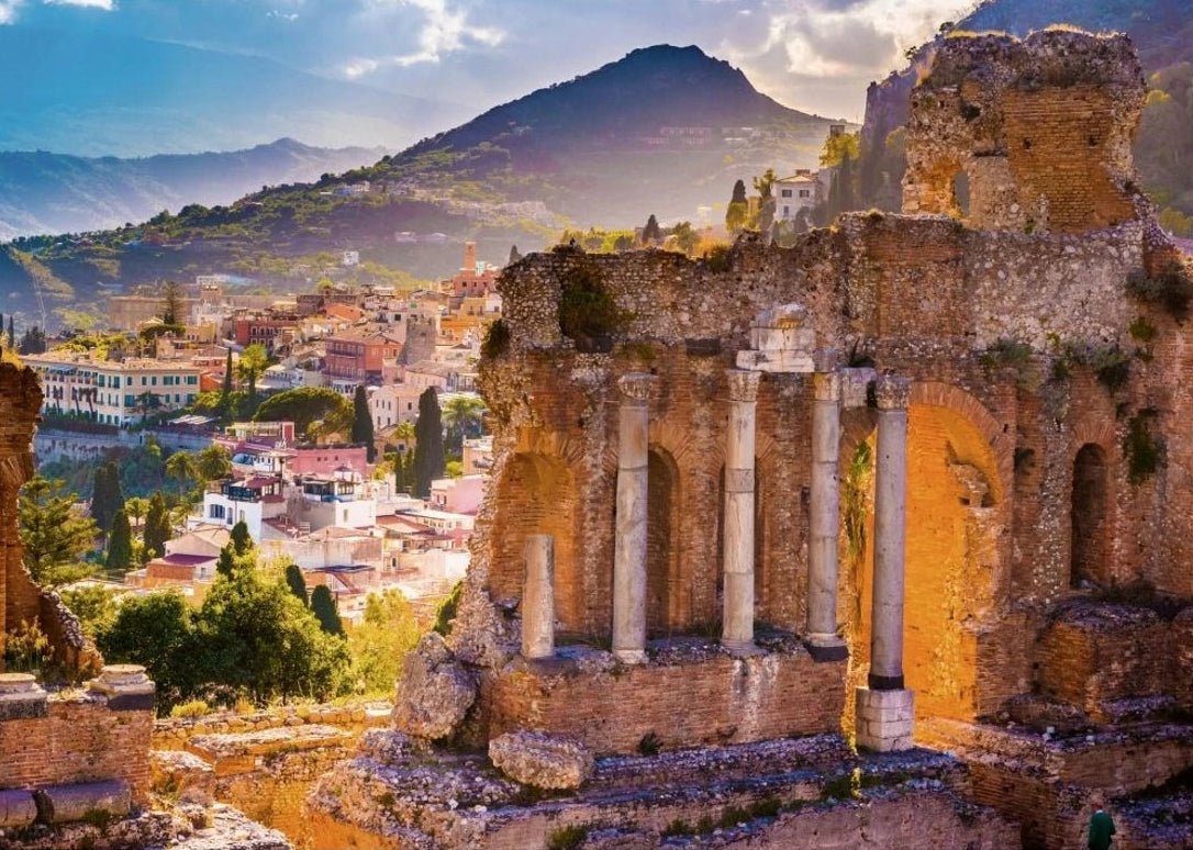 Taormina, Szicília Ravensburger 1000 darabos kirakó puzzle (RA-12001788) - puzzlegarden