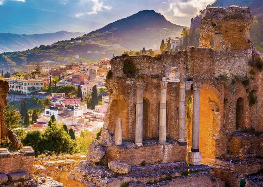 Taormina, Szicília Ravensburger 1000 darabos kirakó puzzle (RA-12001788) - puzzlegarden