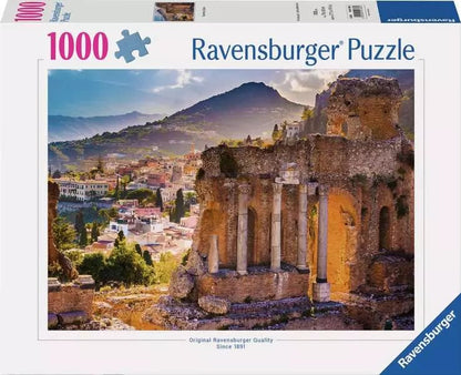 Taormina, Szicília Ravensburger 1000 darabos kirakó puzzle (RA-12001788) - puzzlegarden