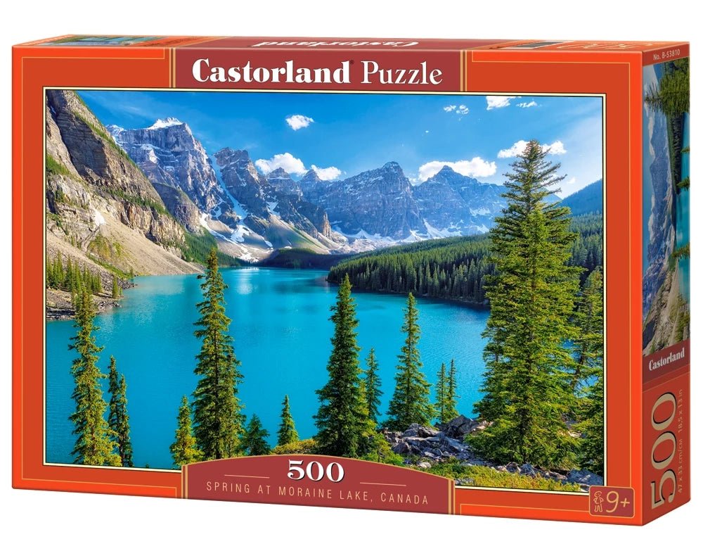 Tavasz a Moraine tónál, Kanada Castorland 500 darabos kirakó puzzle (C-B-53810 5904438053810) - puzzlegarden