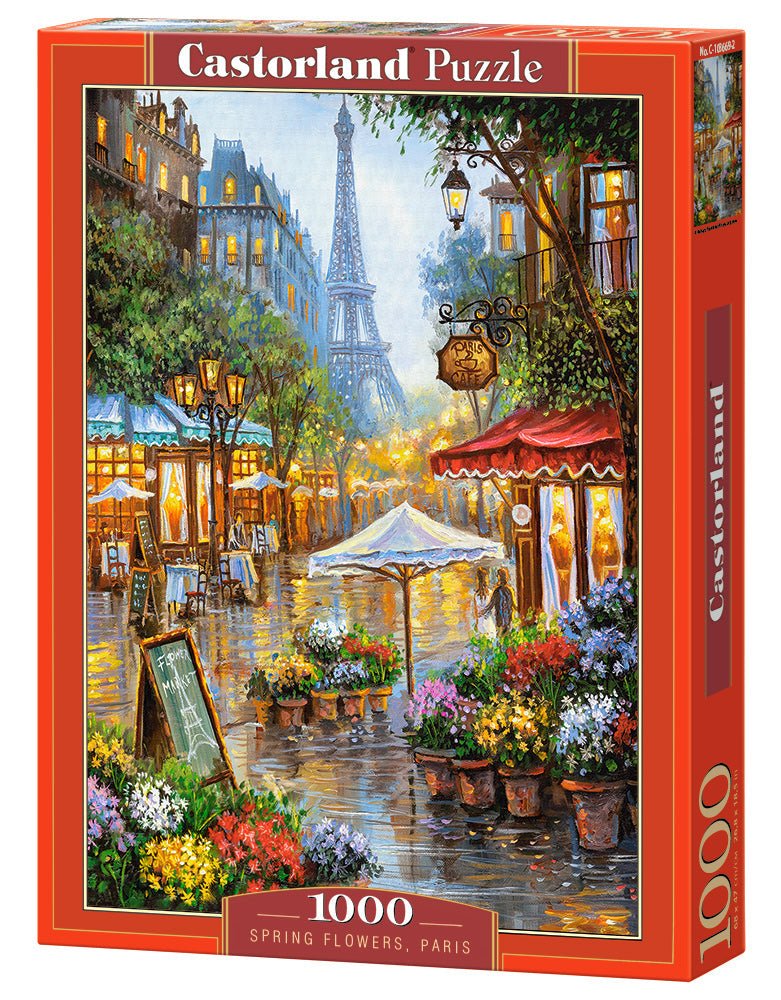 Tavasz Párizsban Castorland 1000 darabos kirakó puzzle (C-103669 5904438103669) - puzzlegarden