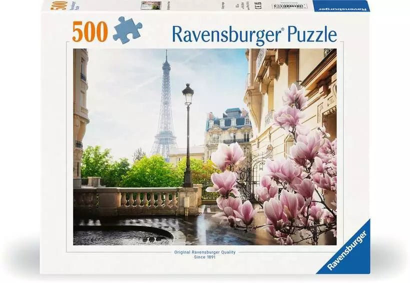 Tavasz Párizsban Ravensburger 500 darabos kirakó puzzle (RA-12000366) - puzzlegarden