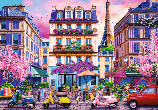 Tavasz Párizsban Trefl 4000 darabos kirakó puzzle (TR - 45011) - puzzlegarden