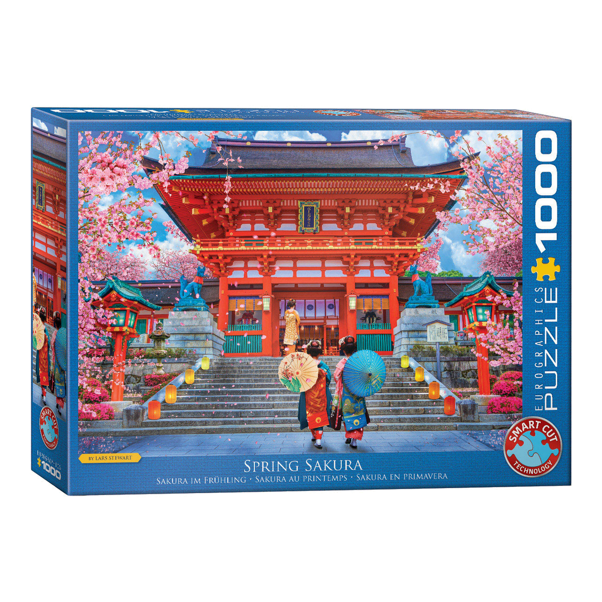 Tavaszi cseresznyevirágzás Eurographics 1000 darabos kirakó puzzle (EUR-6000-5533) - puzzlegarden