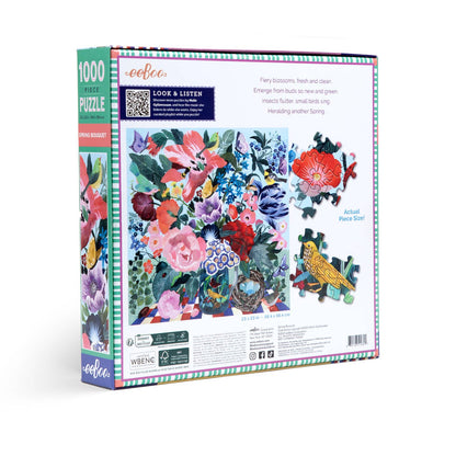Tavaszi csokor Eeboo 1000 darabos kirakó puzzle (EB-EPZT112) - puzzlegarden