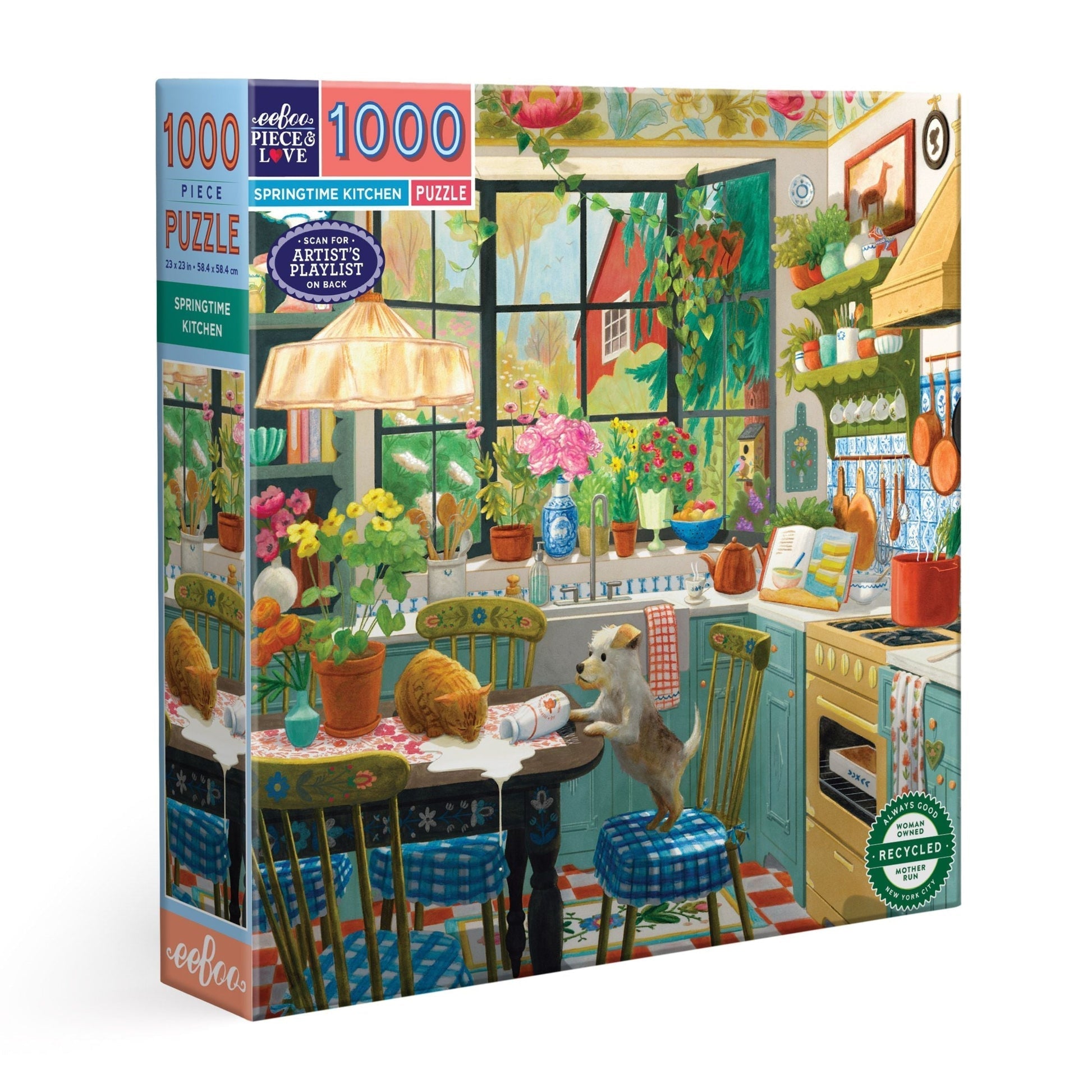 Tavaszi konyha Eeboo 1000 darabos kirakó puzzle (EB-EPZT116) - puzzlegarden