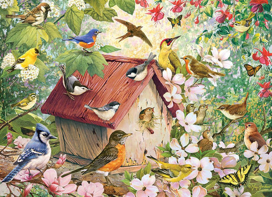Tavaszi virágpompa Cobble Hill 1000 darabos kirakó puzzle (CH - 40028) - puzzlegarden