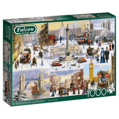 Tél Londonban Falcon 1000 darabos kirakó puzzle (FA-11306 8710126113066) - puzzlegarden