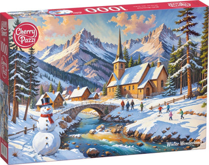 Téli csodaország Cherry Pazzi 1000 darabos kirakó puzzle (CP-31278) - puzzlegarden