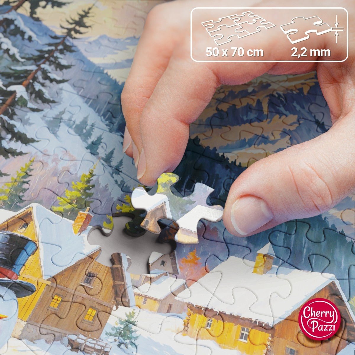 Téli csodaország Cherry Pazzi 1000 darabos kirakó puzzle (CP-31278) - puzzlegarden