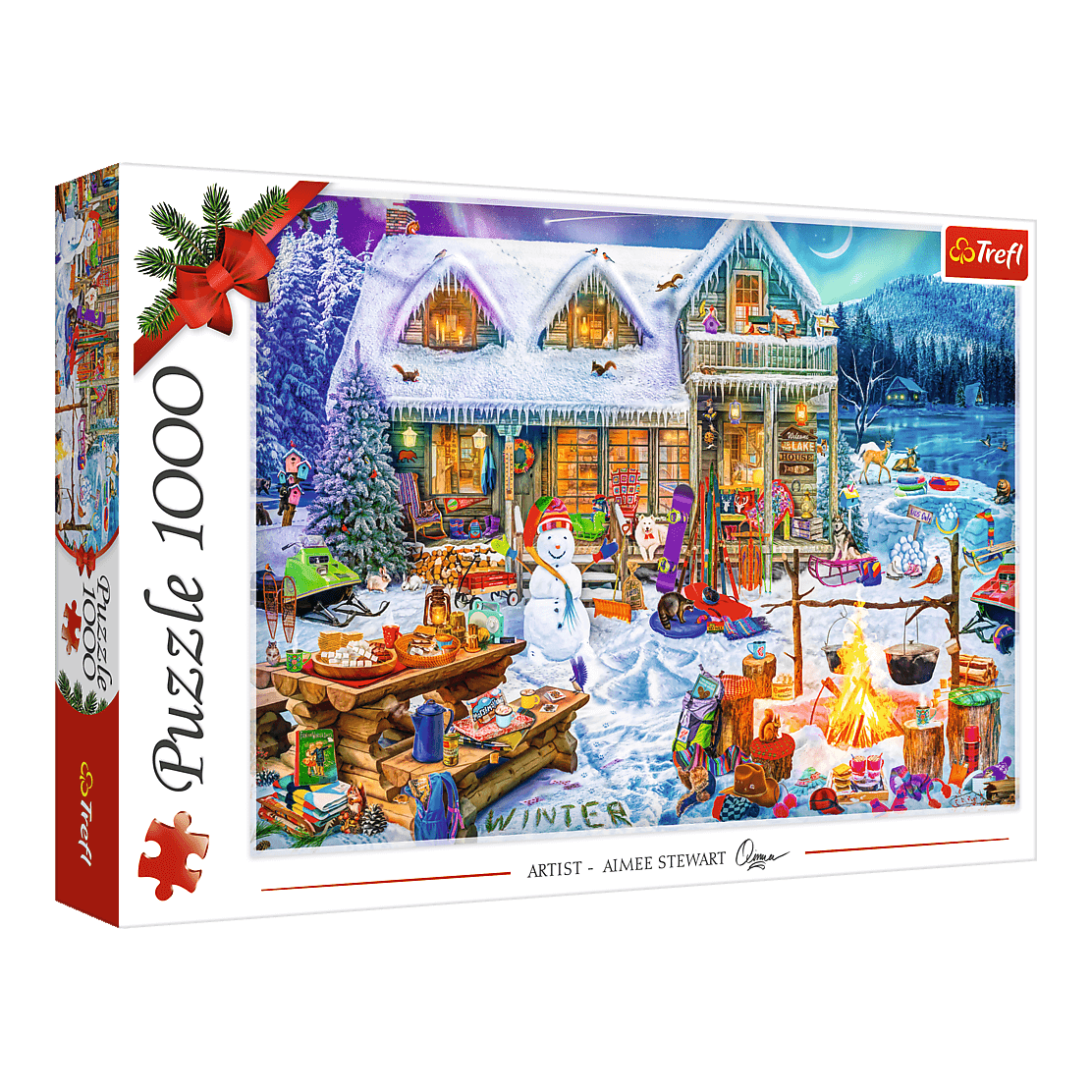 Téli idő Trefl 1000 darabos kirakó puzzle (TR-10948) - puzzlegarden