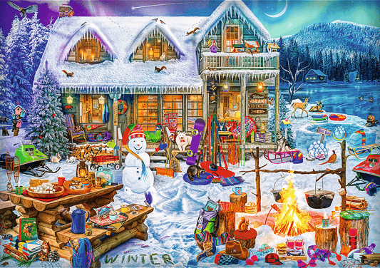 Téli idő Trefl 1000 darabos kirakó puzzle (TR-10948) - puzzlegarden