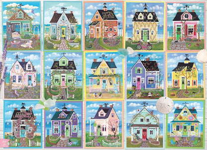 Tengerparti házikók Cobble Hill 1000 darabos kirakó puzzle (CH - 40285 625012402859) - puzzlegarden