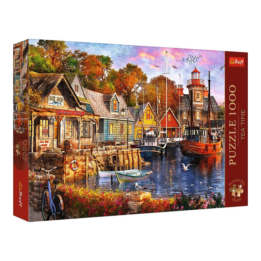 Tengerparti Kikötő Trefl 1000 darabos kirakó puzzle (TR-10796) - puzzlegarden