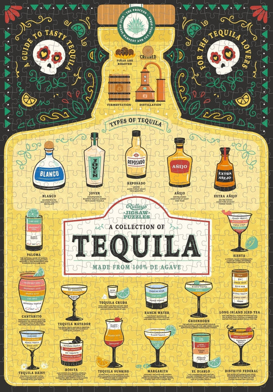 Tequila Kedvelők - díszdobozban Ridley's games 500 darabos kirakó puzzle (GA-9781797234328) - puzzlegarden